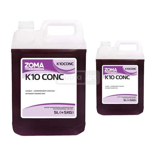 ZOMA K10 Surface cleaning and disinfectant concentrate 5L